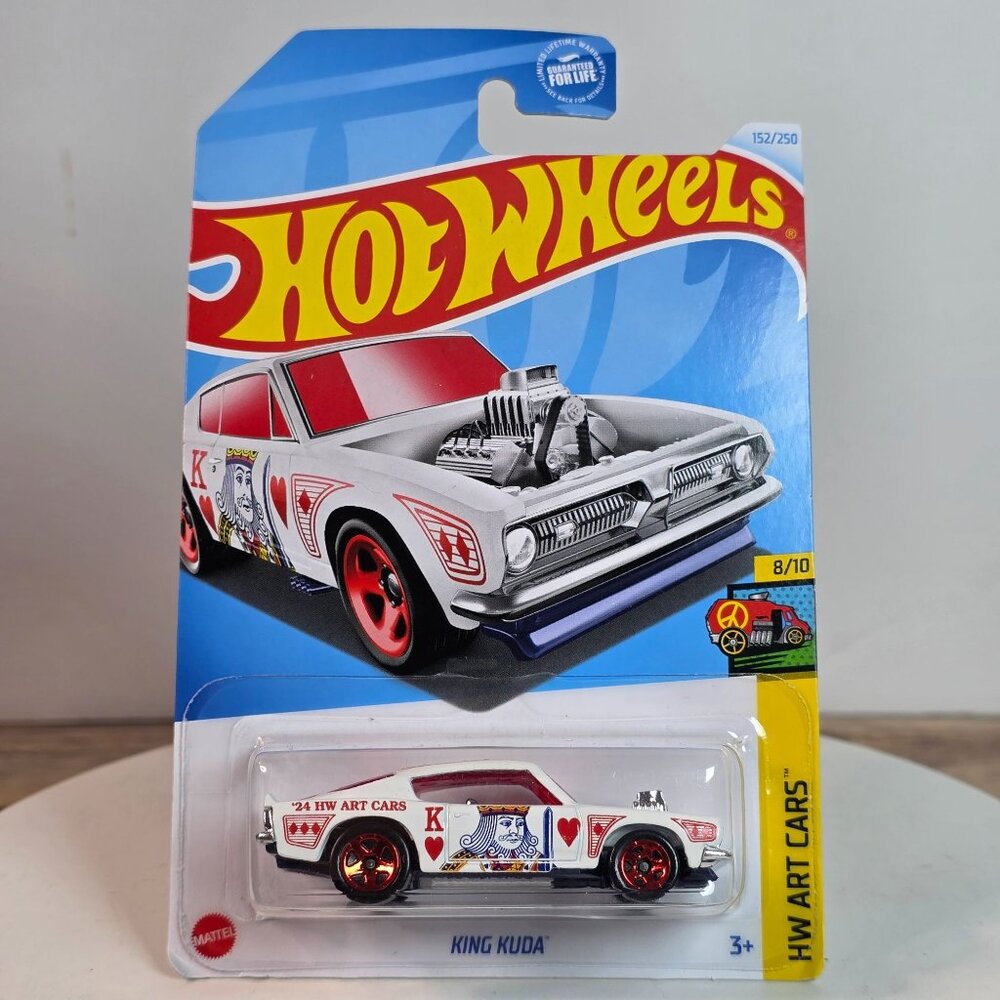 Hot Wheels 2024 HW Art Cars King Kuda Die-Cast Toy Car